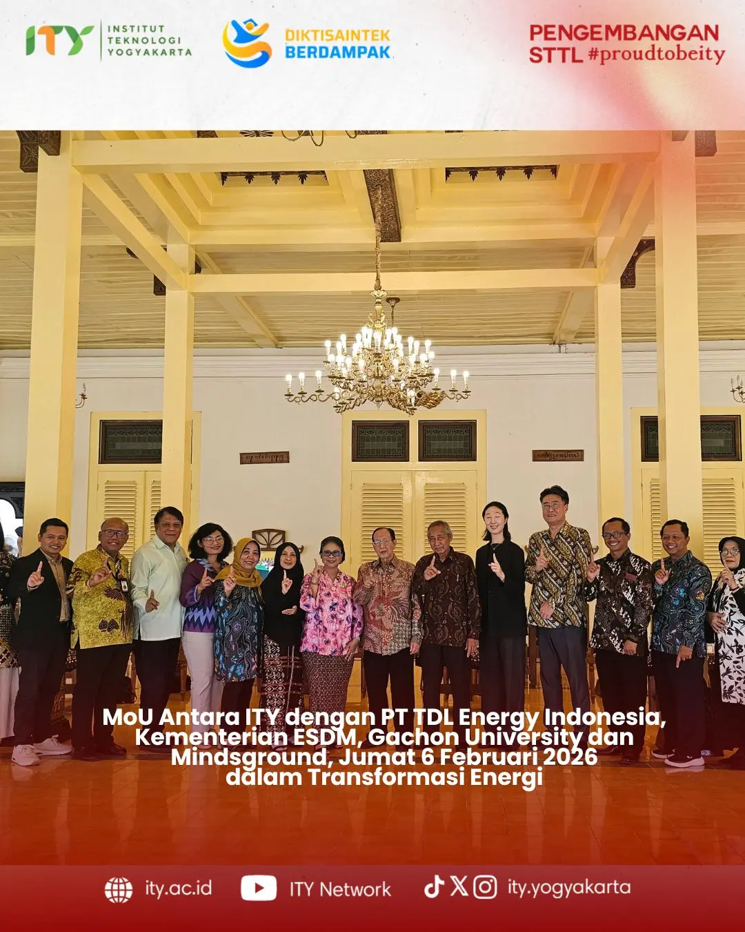 ITY Mengambil Peran dalam Upaya Transformasi Energi