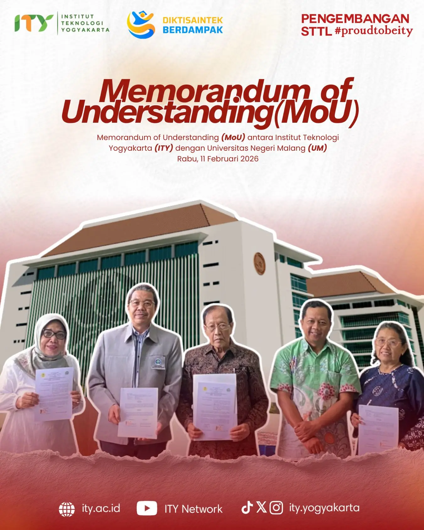 ITY Menjalin Kerjasama dengan Universitas Negeri Malang